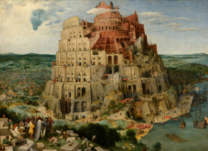Proč je tady ta Babylonská věž Pieter Bruegel staršího? Může být ilustrací k tématu zmatení jazyků. Jenže pravda je jiná – má vás, čtenáře, přitáhnout a přinutit zastavit se na této stránce. A přečíst si text rozhovoru. Funguje to, že? I to je komunikace. Foto: Wikimedia Commons